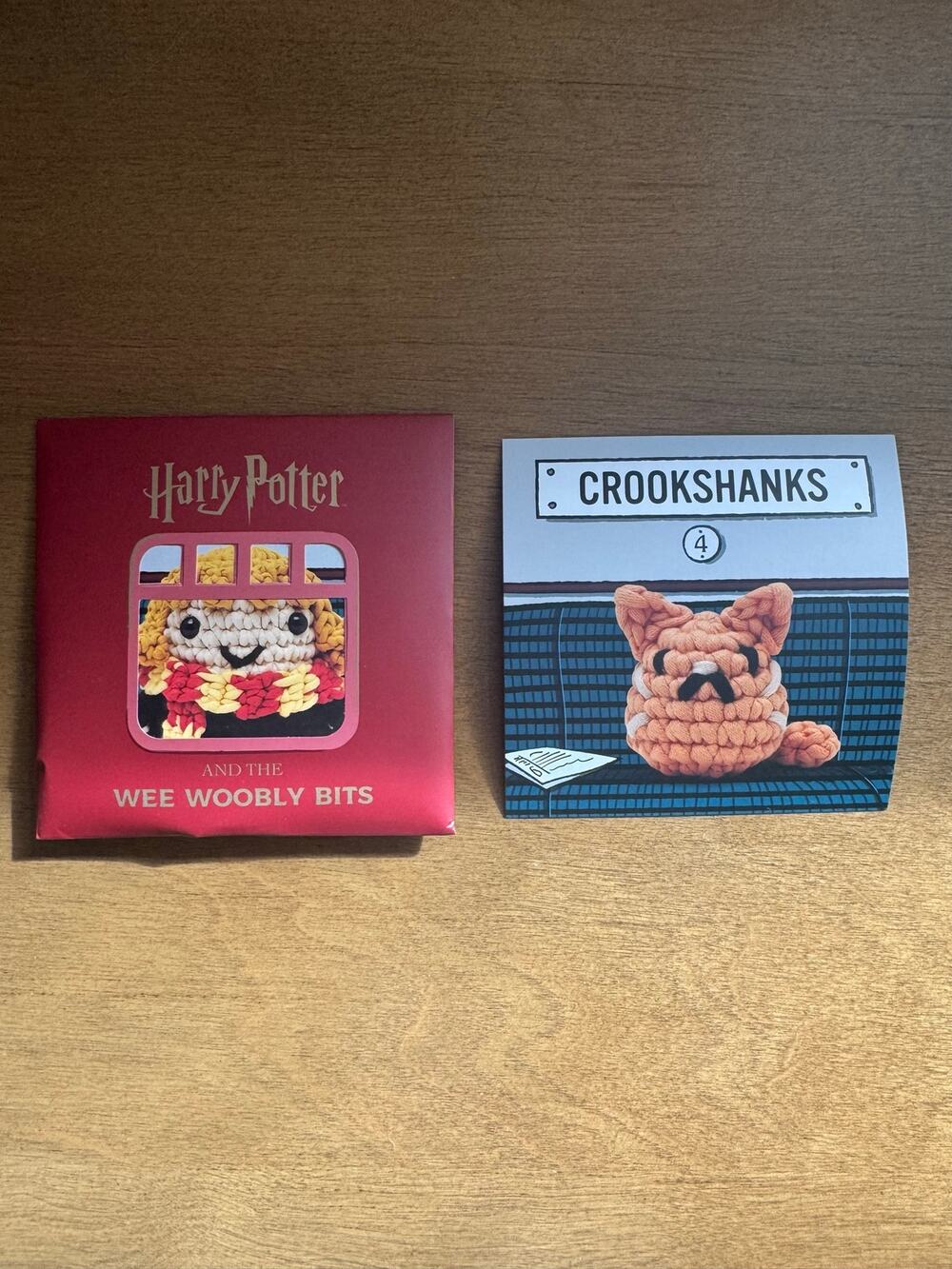 *Unused* Woobles Harry Potter Hermione Granger & Crookshanks Crochet Patterns